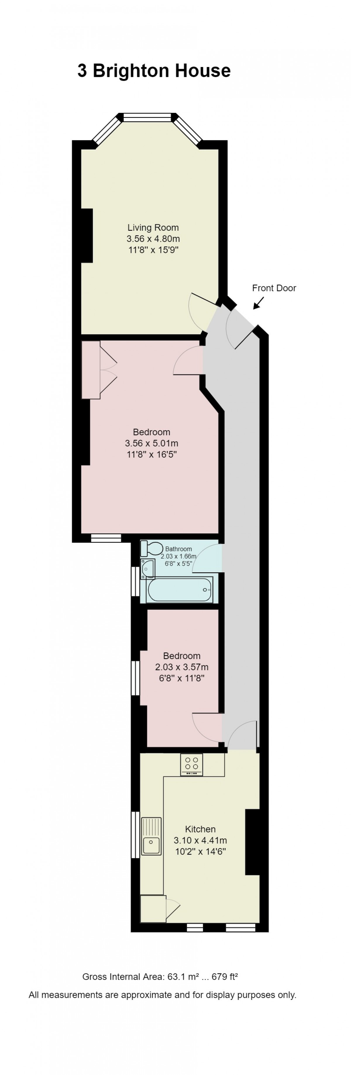 Floorplan for Camberwell Green, London