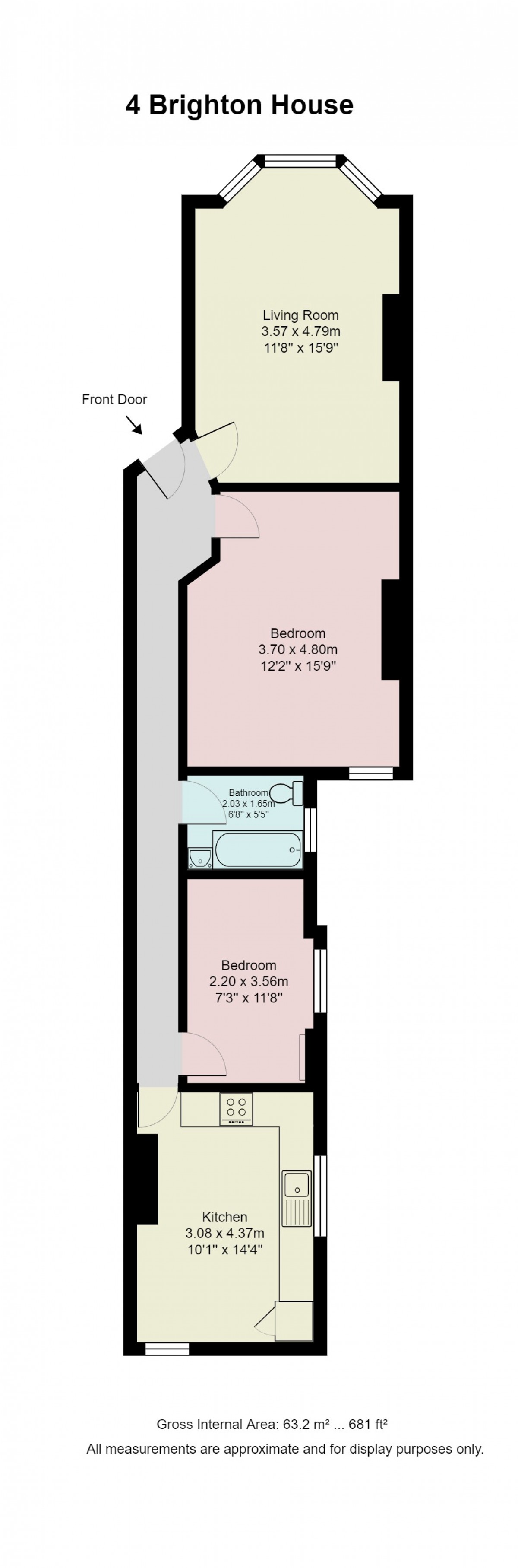 Floorplan for Camberwell Green, Southwark, London