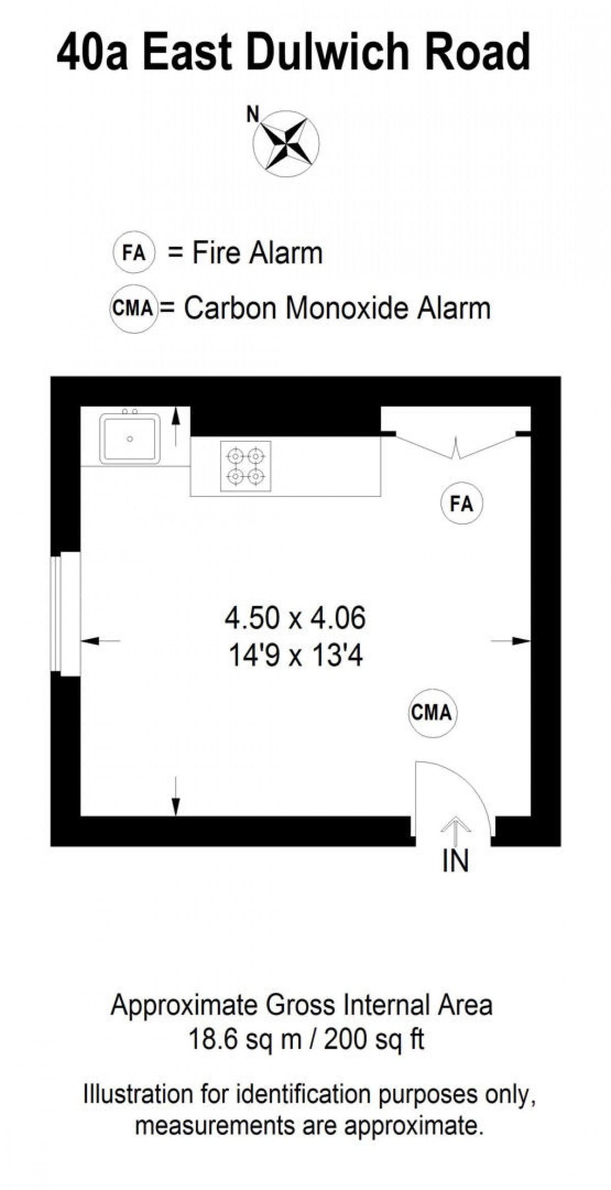 Floorplan for East Dulwich Road, London